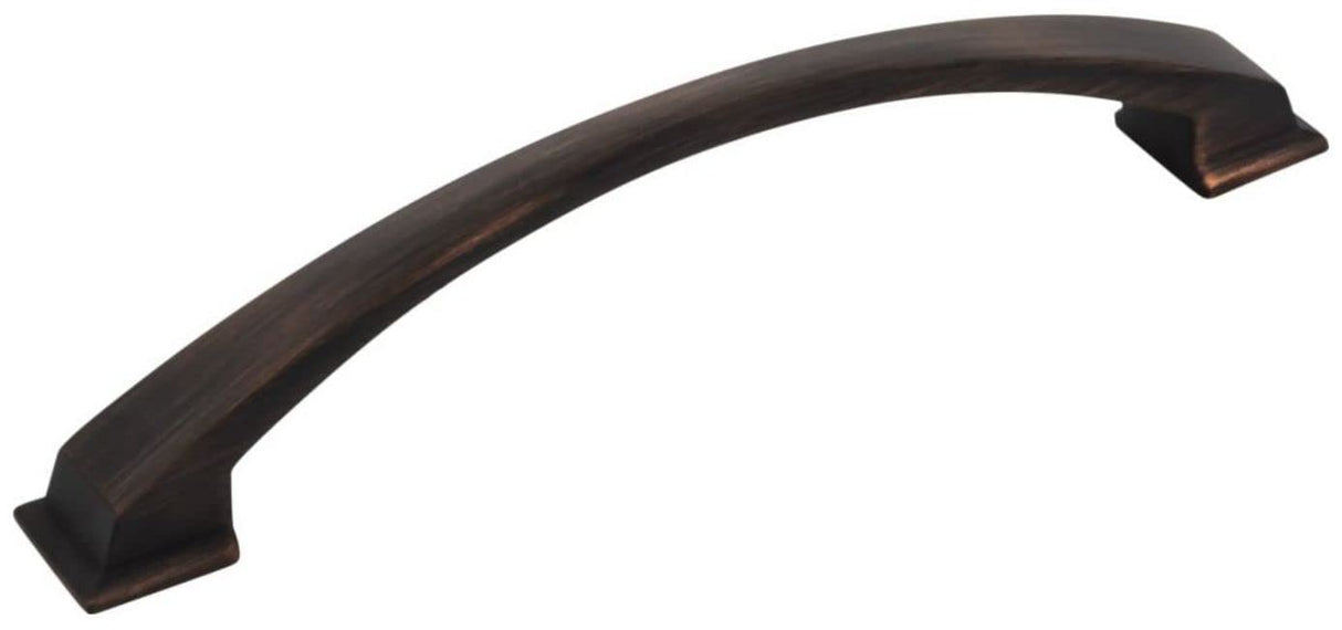Jeffrey Alexander 944-160DBAC 160 mm Center-to-Center Brushed Oil Rubbed Bronze Arched Roman Cabinet Pull