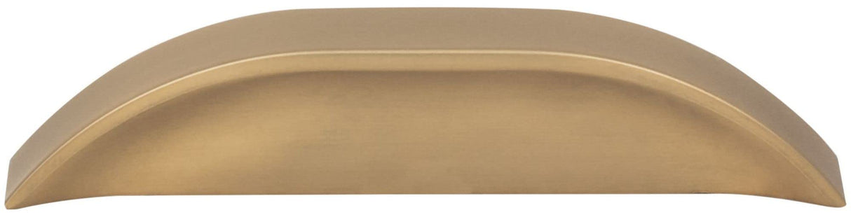 Jeffrey Alexander 484-396BNBDL 3" / 96 mm Center-to-Center Brushed Pewter Elara Cabinet Pinch Pull