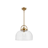 Alora PD461101AG LANCASTER 15" PENDANT AGED GOLD E26 60W