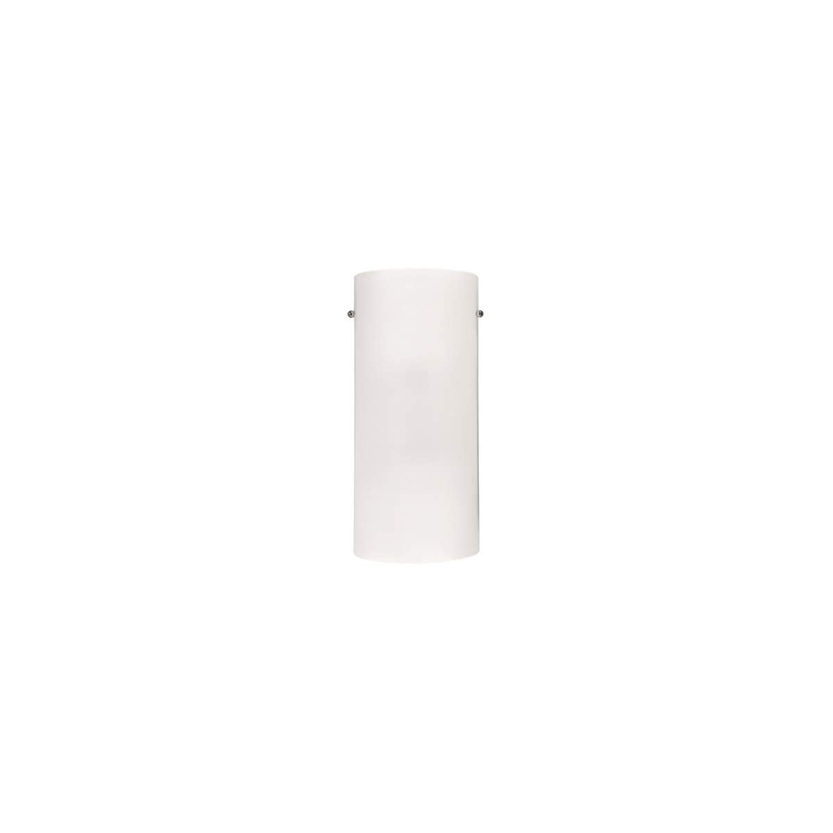 Kuzco 60332 HUDSON 9" WS Brushed Nickel & Chrome Decorative Nut 2 x 60W E26