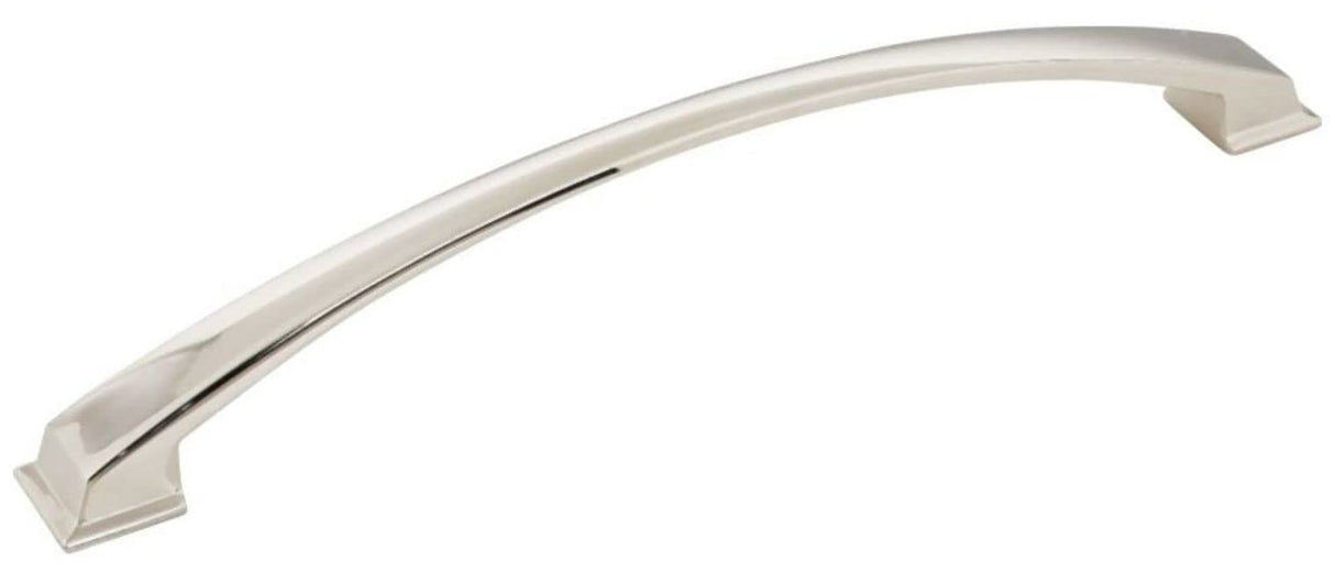 Jeffrey Alexander 944-224NI 224 mm Center-to-Center Polished Nickel Arched Roman Cabinet Pull