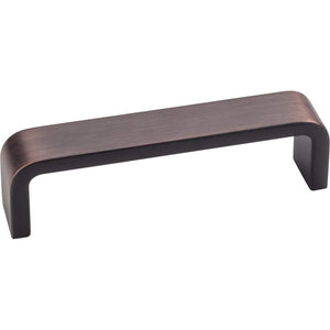 Elements 193-96DBAC 96 mm Center-to-Center Brushed Oil Rubbed Bronze Square Asher Cabinet Pull