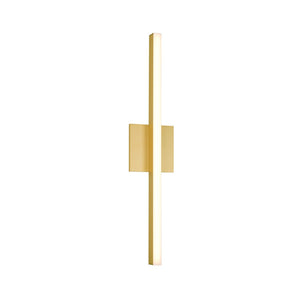 Kuzco WS10324-BG VEGA 24" WS Brushed Gold 120V ELV LED 3000K 90CRI 16W