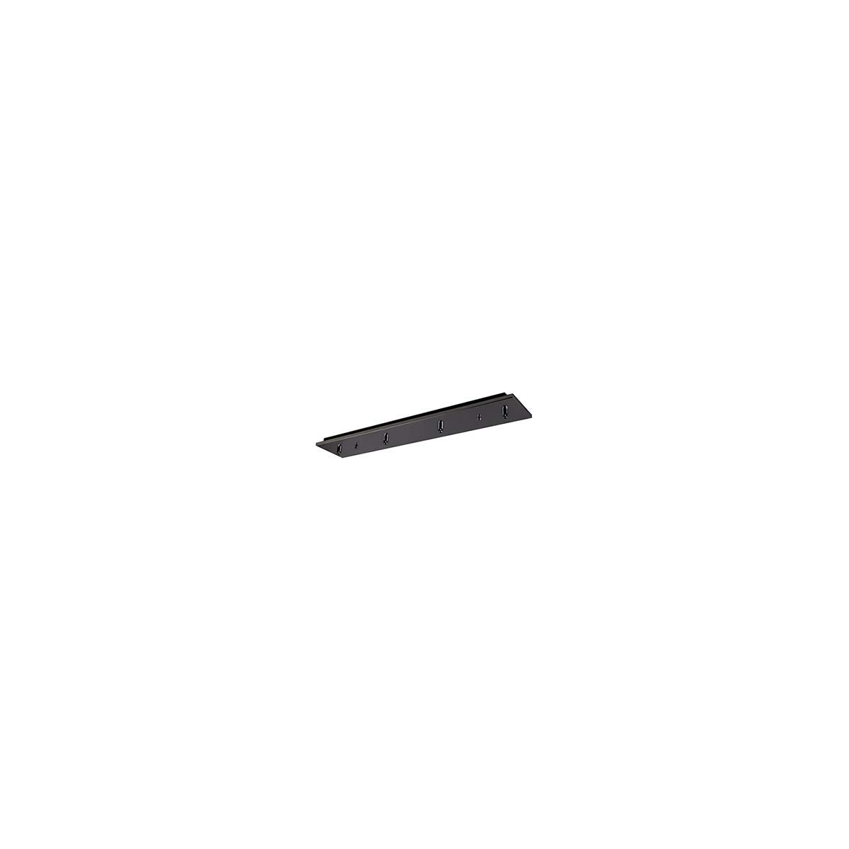 Kuzco CNP04AC-BC 4 Head Canopy SSL/SVT Wire BK-CHROME