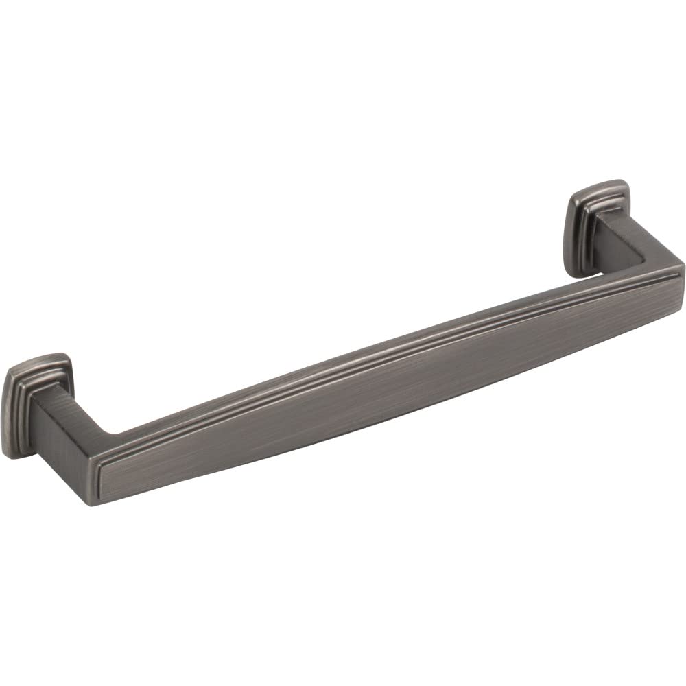 Jeffrey Alexander 171-128BNBDL 128 mm Center-to-Center Brushed Pewter Richard Cabinet Pull