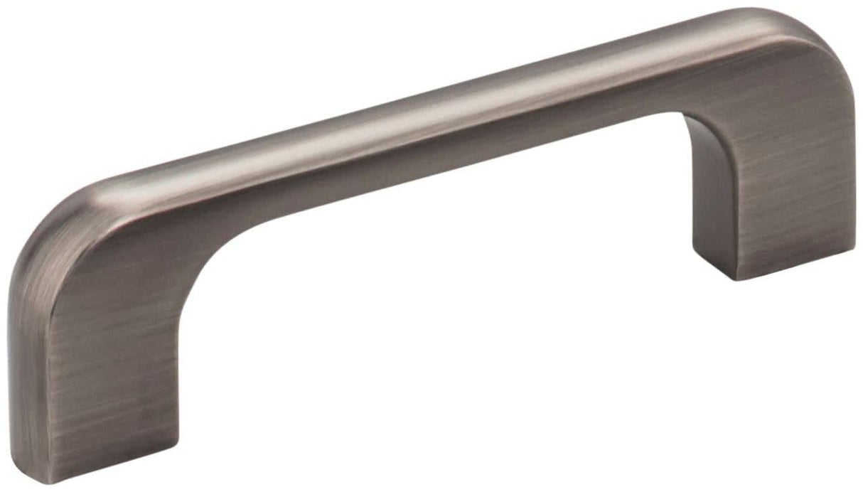 Jeffrey Alexander 264-3BNBDL 3" Center-to-Center Brushed Pewter Alvar Cabinet Pull