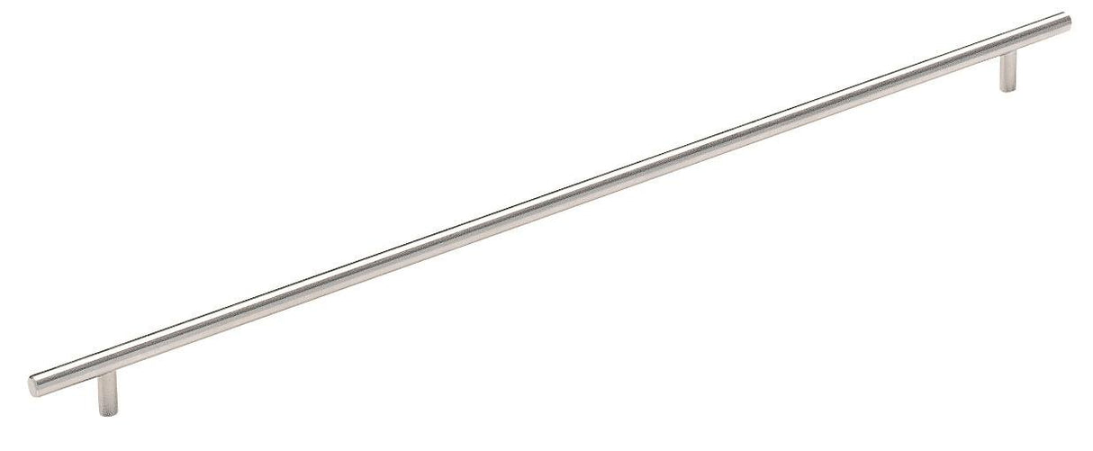 Amerock Cabinet Pull Stainless Steel 21-7/16 inch (544 mm) Center to Center Bar Pulls 1 Pack Drawer Pull Drawer Handle Cabinet Hardware
