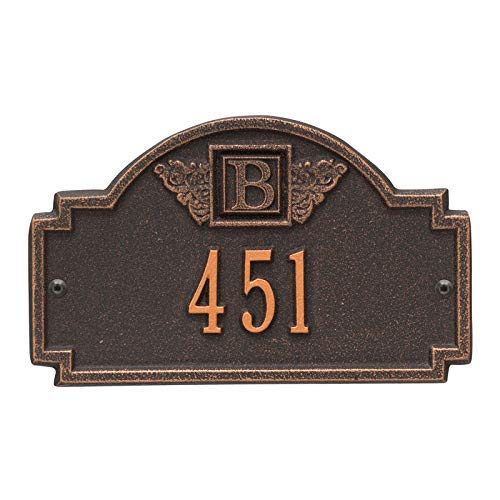 Whitehall 5007OB - Monogram - Petite Wall - One Line