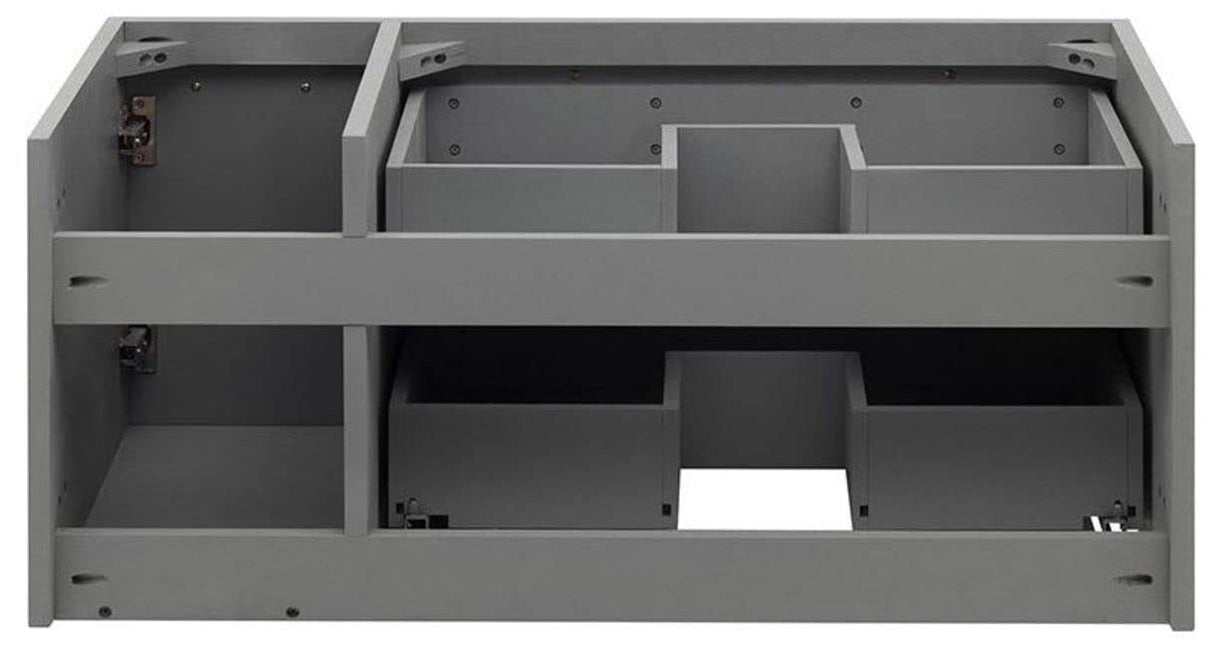 Fresca FCB6136ES-VSL-L Fresca Lucera 36" Espresso Wall Hung Vessel Sink Modern Bathroom Cabinet - Left Version