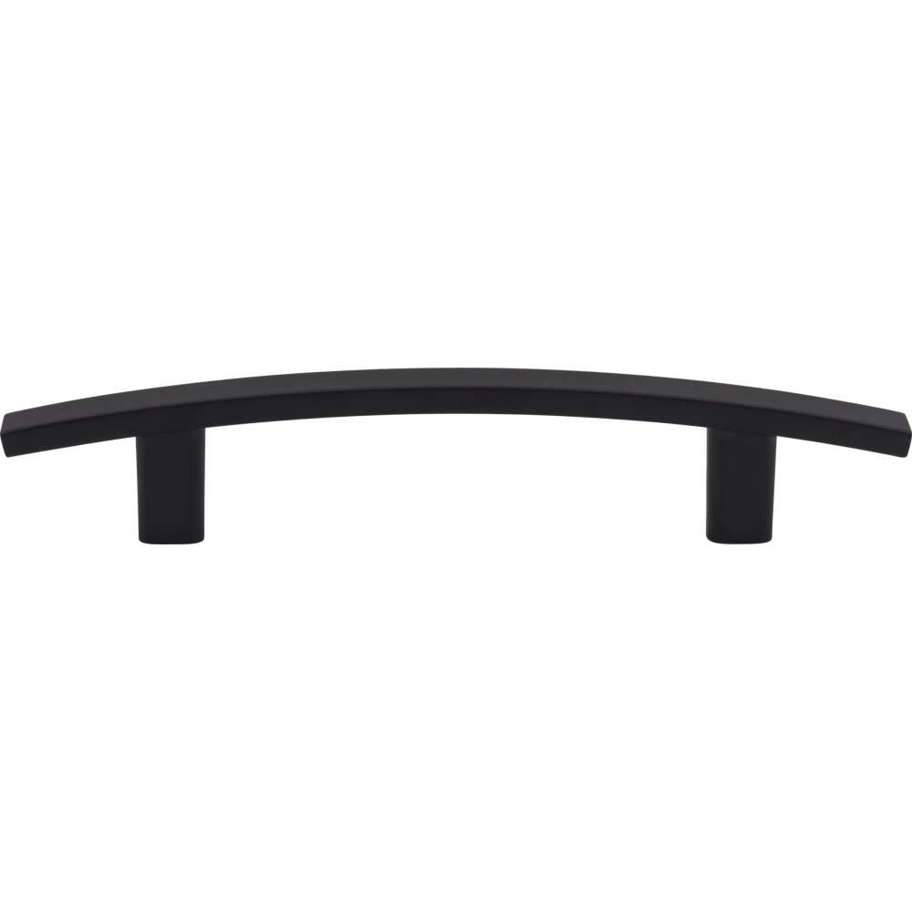 Elements 859-96MB 96 mm Center-to-Center Matte Black Square Thatcher Cabinet Bar Pull