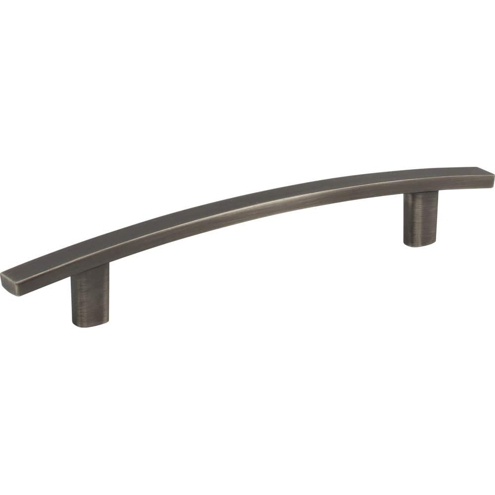 Elements 859-128SN 128 mm Center-to-Center Satin Nickel Square Thatcher Cabinet Bar Pull
