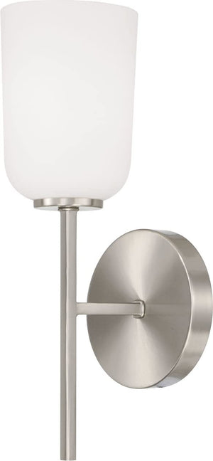 Capital Lighting 648811BN-542 Lawson 1 Light Sconce Brushed Nickel