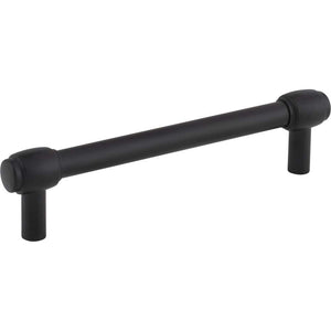 Jeffrey Alexander 885-128MB 128 mm Center-to-Center Matte Black Hayworth Cabinet Bar Pull