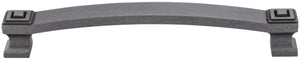 Jeffrey Alexander 585-160DACM 160 mm Center-to-Center Gun Metal Square Delmar Cabinet Pull