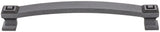 Jeffrey Alexander 585-160BNBDL 160 mm Center-to-Center Brushed Pewter Square Delmar Cabinet Pull