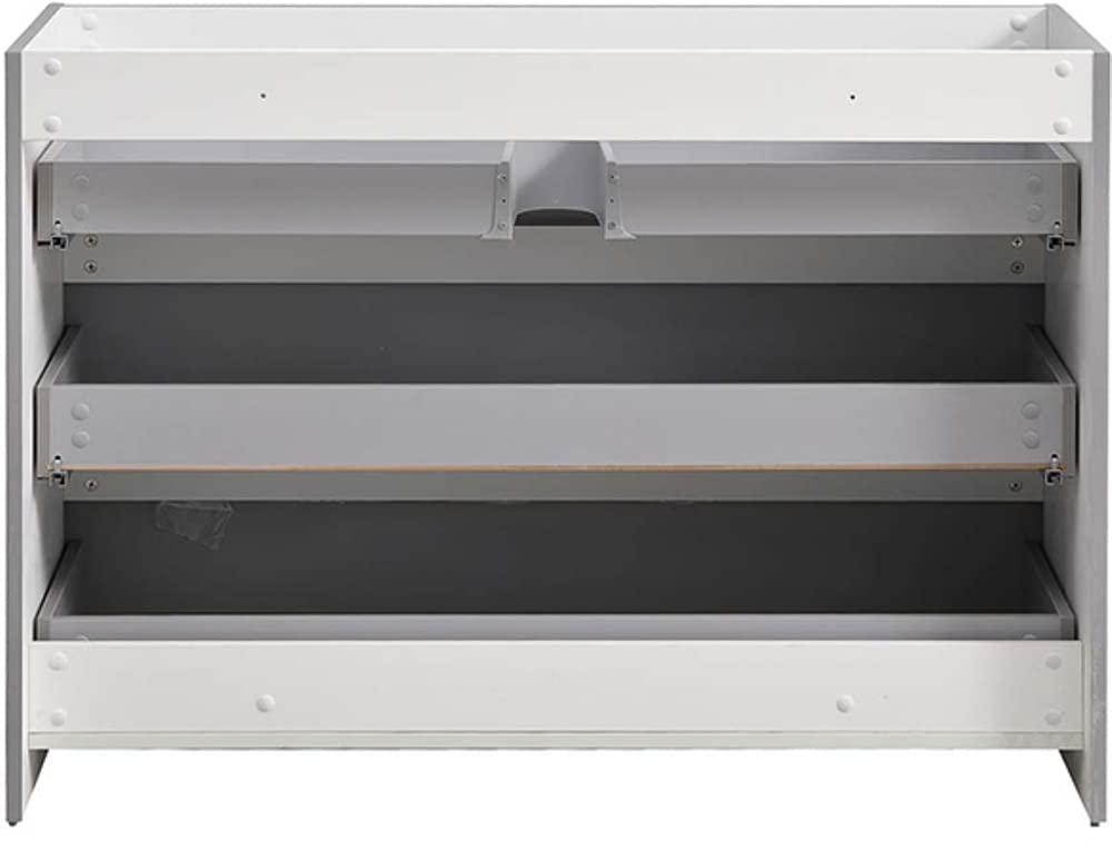 Fresca FCB9348GR Fresca Lazzaro 48" Gray Free Standing Modern Bathroom Cabinet