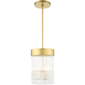 Livex Lighting 49828-33 3 Light Soft Gold Chandelier