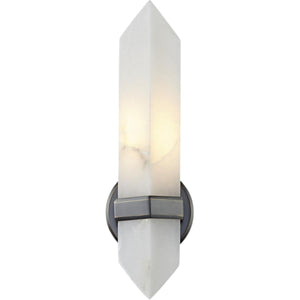 Alora WV334105UBAR VALENCIA 5" WV URBAN BRONZE ALABASTER  60W E26