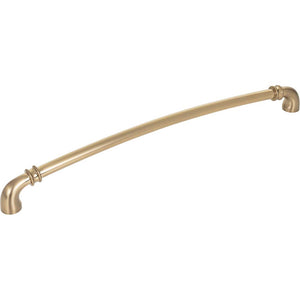 Jeffrey Alexander 445-305SBZ 305 mm Center-to-Center Satin Bronze Marie Cabinet Pull
