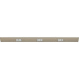 Task Lighting TRS36-3G-SN-LS 36" TR Switch Series Angle Power Strip, Left Switches, Satin Nickel Finish, Grey Switches and Receptacles