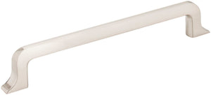 Jeffrey Alexander 839-160SN 160 mm Center-to-Center Satin Nickel Callie Cabinet Pull