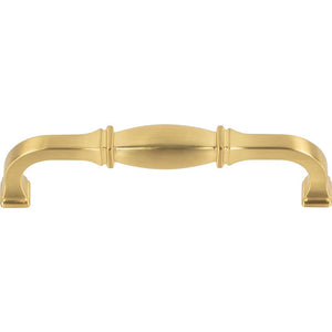 Jeffrey Alexander 278-128BG 128 mm Center-to-Center Brushed Gold Audrey Cabinet Pull