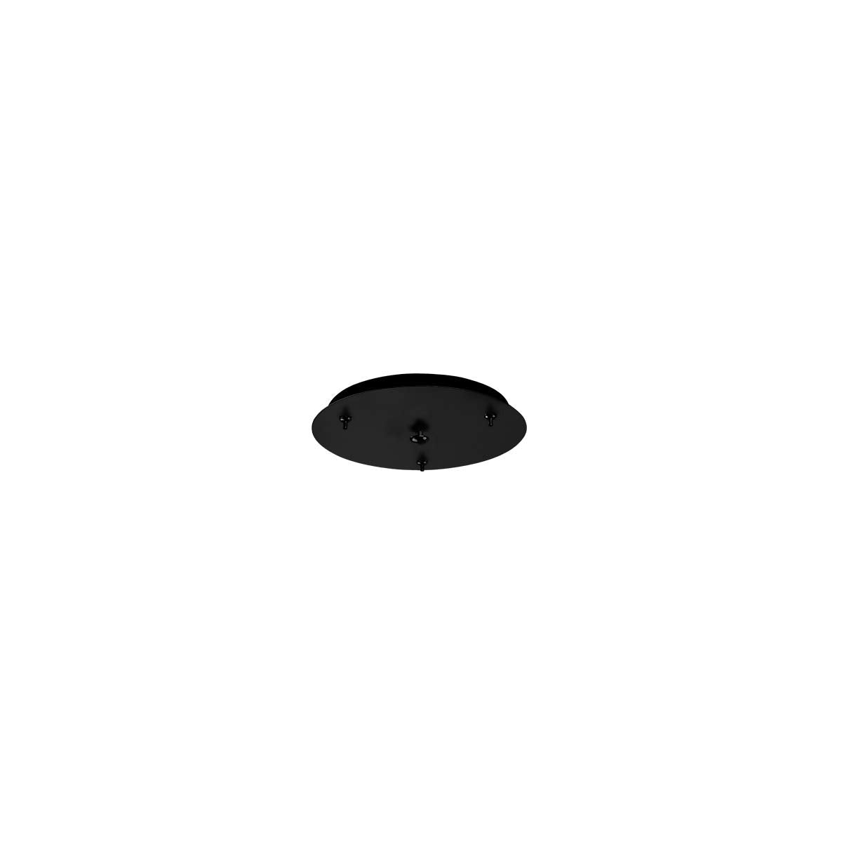 Kuzco CNP03AC-BK 3 Head Canopy SSL/SVT Wire BLACK