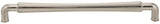 Jeffrey Alexander 537-12SN 12" Center-to-Center Satin Nickel Barrel Bremen 2 Appliance Handle