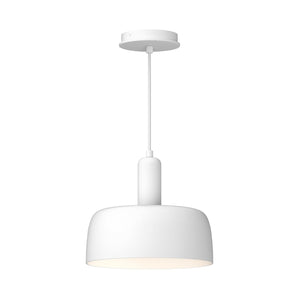 Alora PD427710WH ADRIANO 10" PD WHITE CORD 72 1X60W E26
