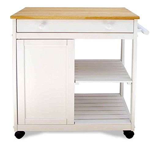 John Boos PPB3624C-D Catskill Craftsmen Preston Hollow Kitchen Cart