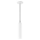 Livex Lighting 46751-69 Ardmore 1 Light 5 inch Shiny White Pendant Ceiling Light