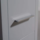 Fresca FST6260GR Fresca Torino Gray Tall Bathroom Linen Side Cabinet