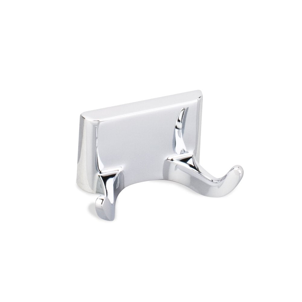 Elements BHE1-02PC Bridgeport Polished Chrome Double Robe Hook  - Contractor Packed