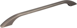 Jeffrey Alexander 4288BNBDL 288 mm Center-to-Center Brushed Pewter Square Sonoma Cabinet Pull