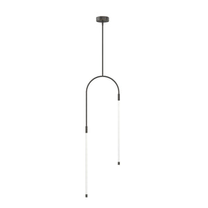 Alora PD317002NB HONOUR LED PENDANT NATURAL BRASS 20W 120VAC WITH LED DRIVER 2700K 90CRI