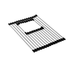 FRANKE PKG12-36RM 9.8-in. x 13.8-in. Stainless Steel Bottom Roller Mat for Peak PKG160 Sinks In Stainless Steel
