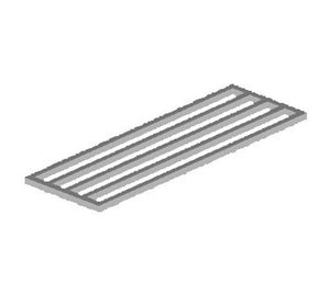John Boos JB05TC Additional Intermediate Stainless Steel Lower Dunnage Shelf, 84 x 24 inch - 1 each.