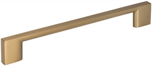 Jeffrey Alexander 635-160SBZ-10 10-Pack of the 160 mm Center-to-Center Satin Bronze Square Sutton Cabinet Bar Pull