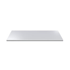 Amerock Cabinet Pull Polished Chrome 3 inch (76 mm) Center to Center Edge Pull 1 Pack Drawer Pull Drawer Handle Cabinet Hardware