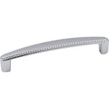 Elements Z115-128PC 128 mm Center-to-Center Polished Chrome Rope Detailed Lindos Cabinet Pull