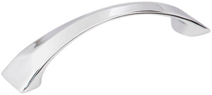 Jeffrey Alexander 595-96PC 96 mm Center-to-Center Polished Chrome Pyramid Cairo Cabinet Pull