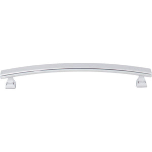 Elements 449-160PC 160 mm Center-to-Center Polished Chrome Square Hadly Cabinet Pull