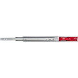 Hardware Resources 303-300-22 22" Heavy Duty Dura Close® EZ Open Soft-Close 100 lb Full Extension Side Mount Ball Bearing Slides