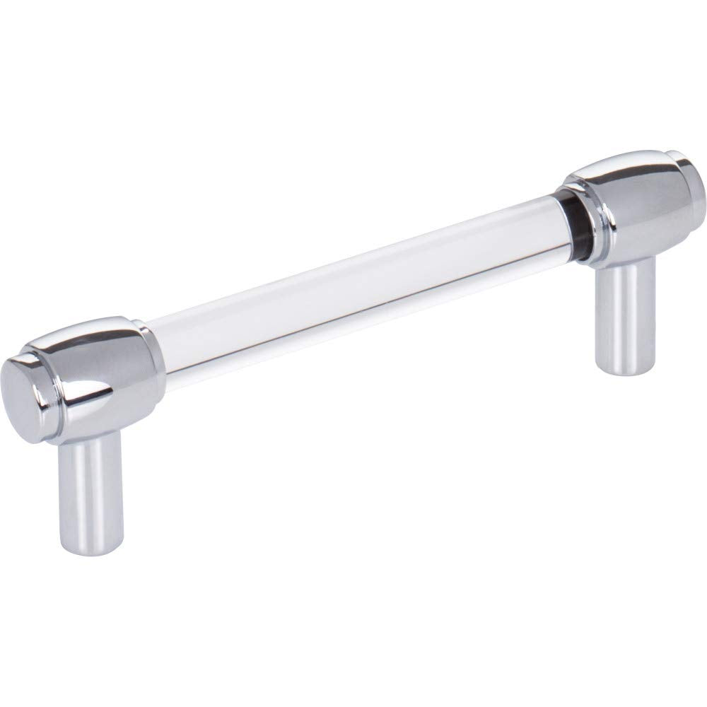 Jeffrey Alexander 775-96PC 96 mm Center-to-Center Polished Chrome Carmen Cabinet Bar Pull