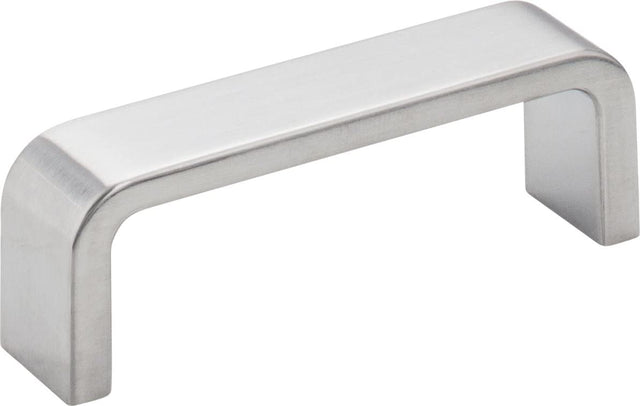 Elements 193-3PC 3" Center-to-Center Polished Chrome Square Asher Cabinet Pull