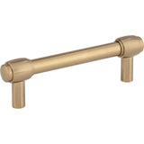 Jeffrey Alexander 885-96SBZ 96 mm Center-to-Center Satin Bronze Hayworth Cabinet Bar Pull