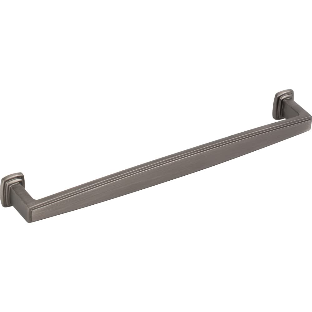 Jeffrey Alexander 171-192BNBDL 192 mm Center-to-Center Brushed Pewter Richard Cabinet Pull