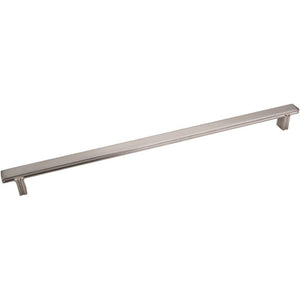 Jeffrey Alexander 867-320SN 320 mm Center-to-Center Satin Nickel Square Anwick Cabinet Pull