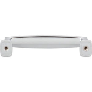 Jeffrey Alexander 171-96PC 96 mm Center-to-Center Polished Chrome Richard Cabinet Pull