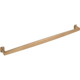 Jeffrey Alexander 171-18SBZ 18" Center-to-Center Satin Bronze Richard Appliance Handle